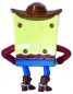 Preview: Spongebob Squarepants als Cowboy Spielfigur von Burger King